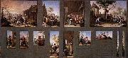 Francisco Bayeu Painting with Thirteen Sketches oil painting